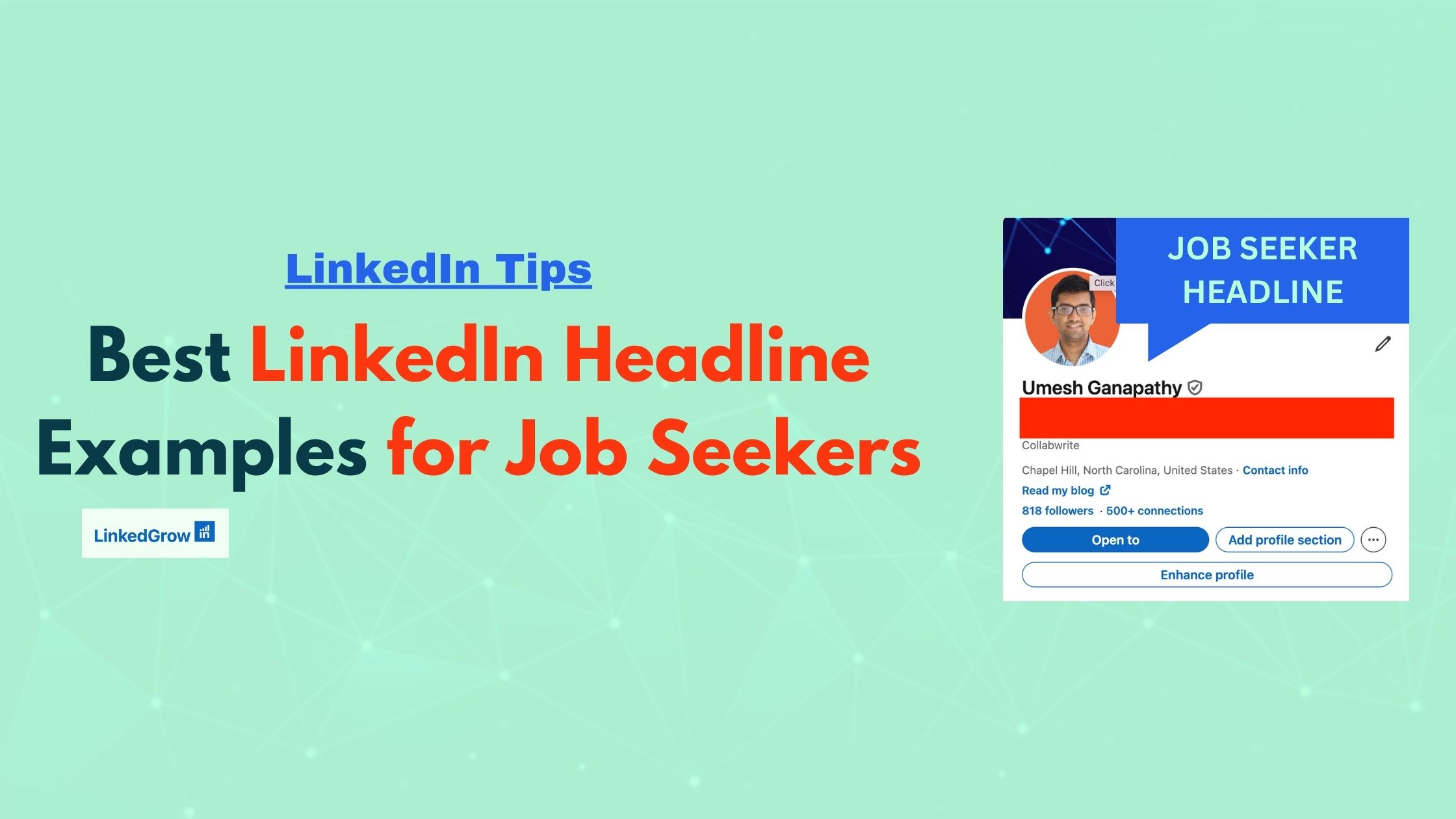 Best LinkedIn Headline Examples for Job Seekers