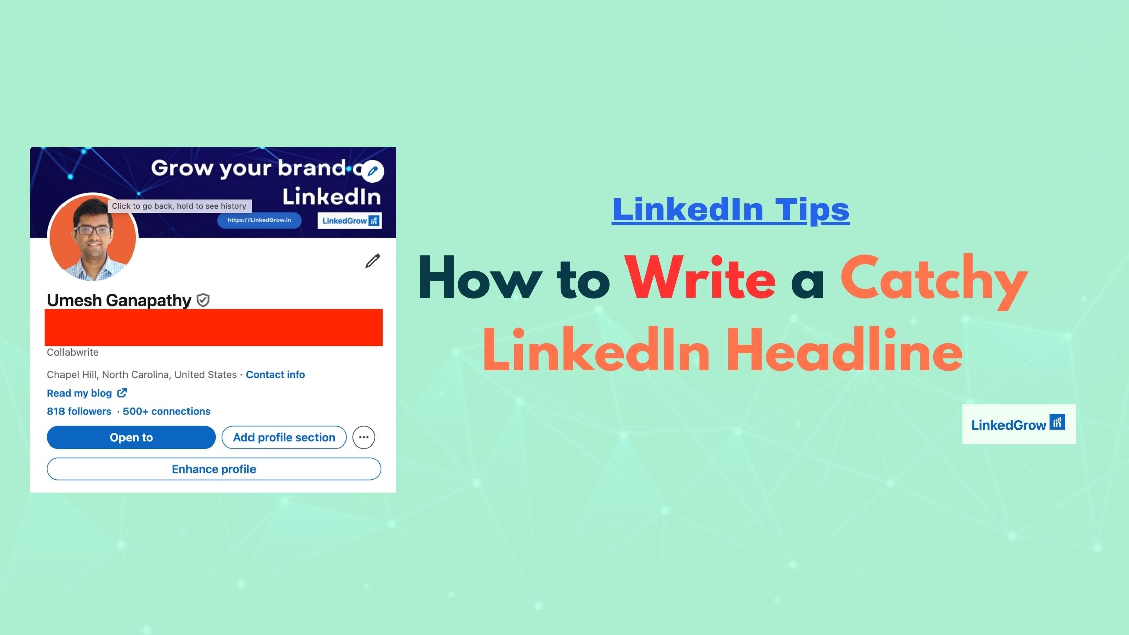 How to Write a Catchy LinkedIn Headline